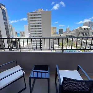 1508- Heart Of Waikiki With Kitchen-free Parking-king Bed-corner Unit Honolulu